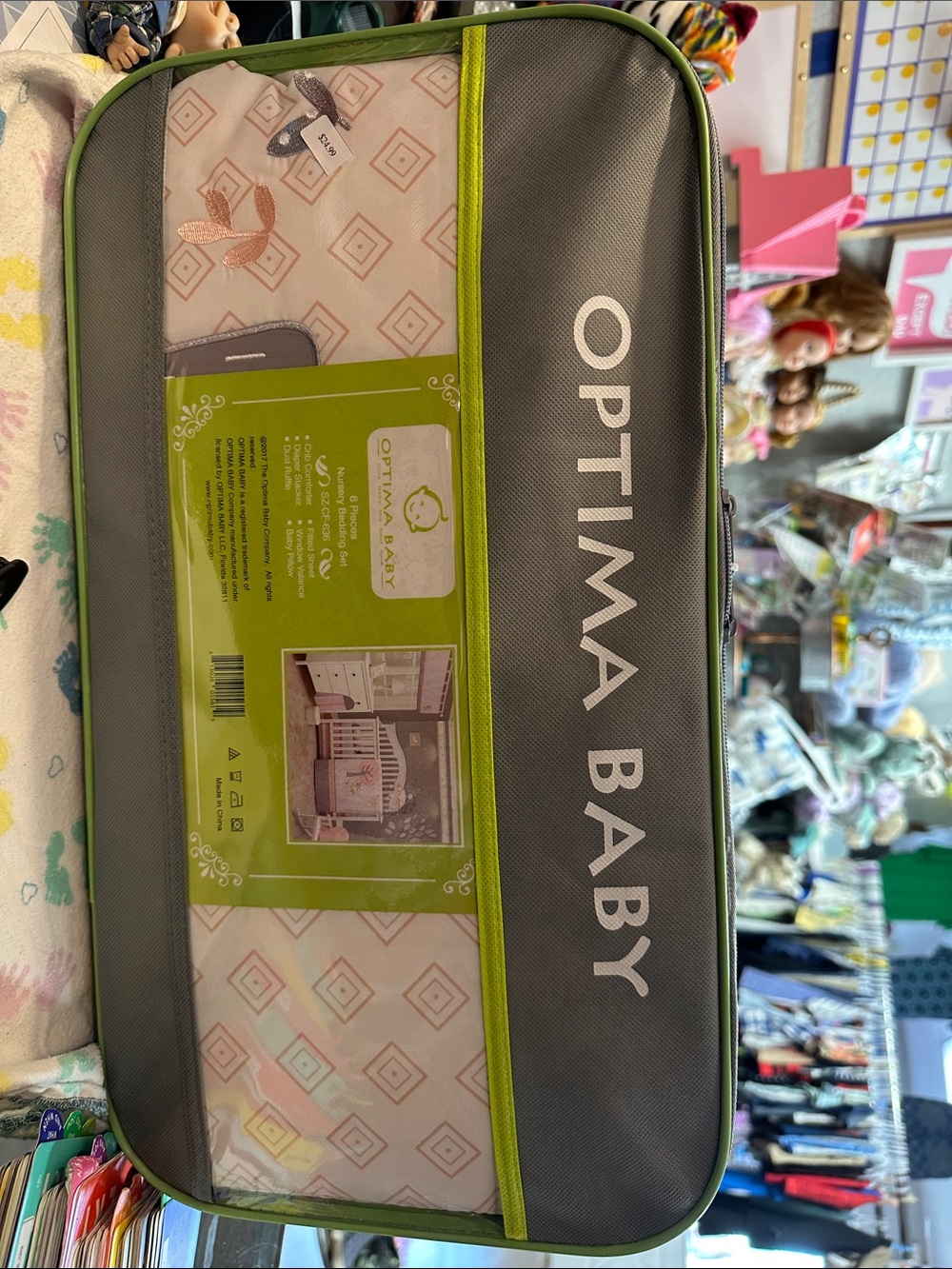 Optima Baby 6 Piece Nursery Bedding Set
